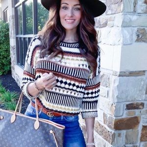 Mix yarn sweater by Gimmicks